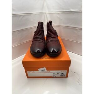 Miz Mooz Leather‎ Side Zip Ankle Boots - Slinky size 38